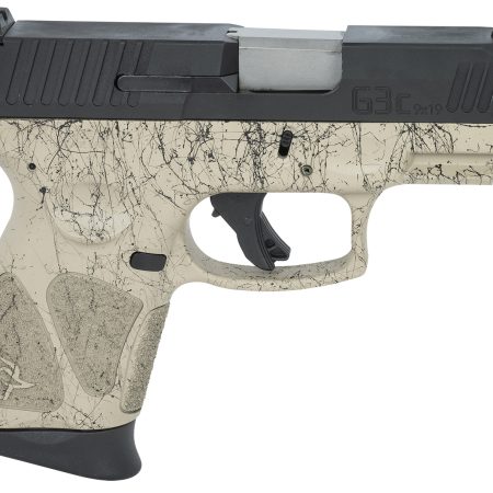 Taurus 1-G3C931-SP3 G3c  9mm Luger Caliber with 3.20" Barrel, 12+1 Capacity, Matte Black Tenifer Steel Slide, & Flat Dark Earth with Black Splatter Polymer Frame/Grip Includes 3 Mags