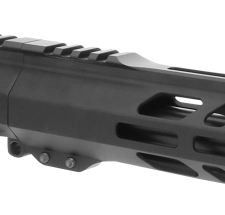 TacFire BU9MM7 Pistol Upper Assembly  9mm Luger Caliber with 7" Black Nitride Barrel, Black Anodized 7075-T6 Aluminum Receiver & M-LOK Handguard for AR-Platform Includes Bolt Carrier Group