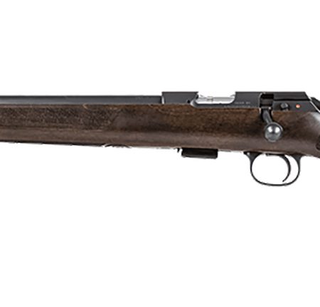 CZ-USA 02392 CZ 457 Varmint Full Size 22 LR 5+1 20.50" Black Nitride Heavy Barrel Black Nitride Steel Receiver Turkish Walnut Fixed Varmint-Style Stock Left Hand