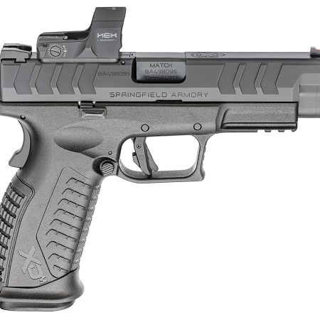 Springfield Armory XDME94510BHCOSPD XD-M Elite OSP 10mm Auto 16+1 4.50" Barrel, Black Polymer Frame w/Picatinny Acc. Rail, Optic Ready Slide, Interchangeable Backstrap, Includes Hex Dragonfly Red Dot