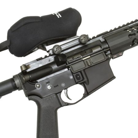 Scopecoat 12HE54BK Holographic/Electronic Scope Cover Black Neoprene/Nylon Laminate Size 54 Slip On Fits Leupold LCO/DVO Combo