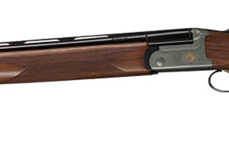 Bettinsoli USA BOSL122822 Omega S Lite 12 Gauge Break Open 3" 2rd 28" Blued 28" Vent Rib Barrel Stainless Engraved Stainless Receiver Walnut Wood Fixed Stock Ambidextrous Hand