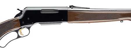 Browning 034009124 BLR Lightweight Full Size 270 Win 4+1 22" Blue Polished Sporter Barrel, Drilled & Tapped Black Polished Aluminum Receiver, Fixed w/Curved Grip Gloss Black Walnut Stock, Right Hand