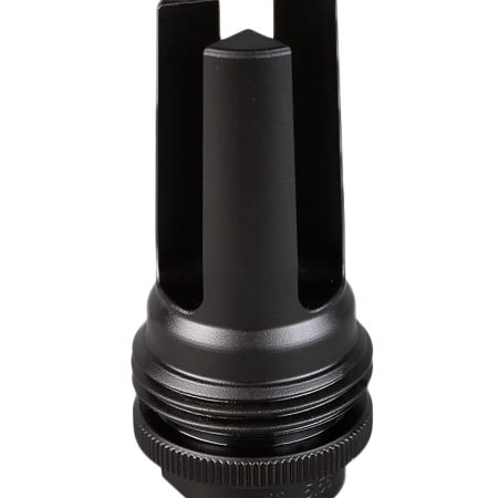 SilencerCo AC590 ASR Flash Hider Black Steel with 5/8"-24 tpi Threads for 30 Cal