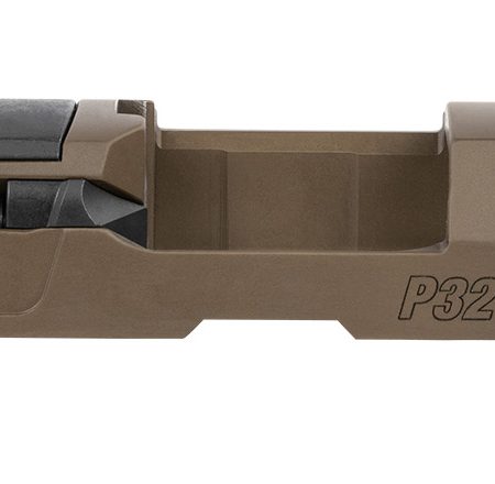 Sig Sauer 8900952 P320  Sig P320 9mm Luger PVD Coyote Brown Stainless Steel XRAY3 Suppressor Sights Compatible With ROMEO1 PRO ROMEO2
