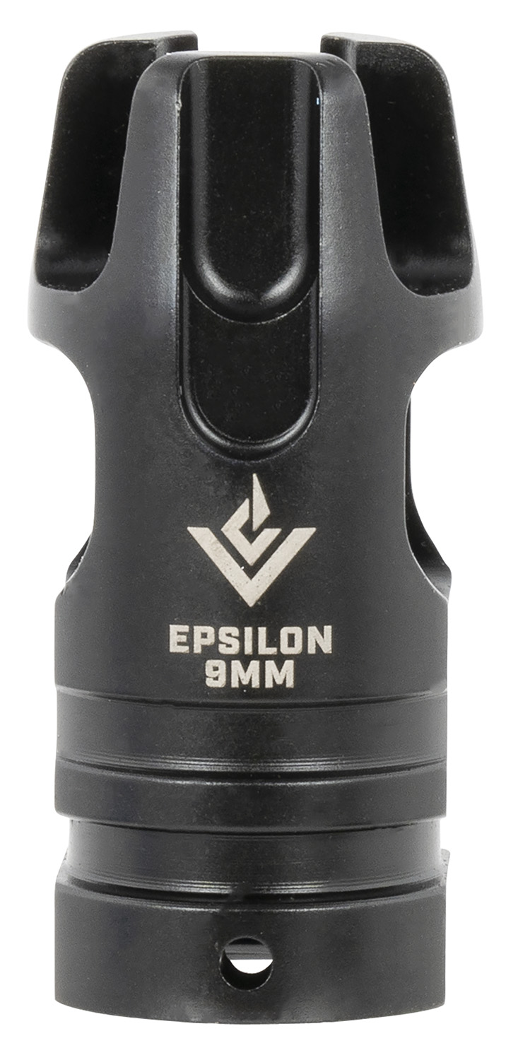 VG6 Precision EPSILON 9mm Luger 1/2"-28 tpi 2.21" OAL, Black Stainless Steel