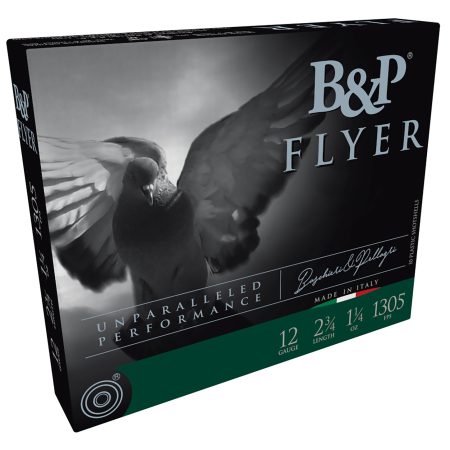 B&P 12B14P8 Competition Flyer 12Gauge 2.75" 1 1/4oz 8Shot 10 Per Box/10 Case