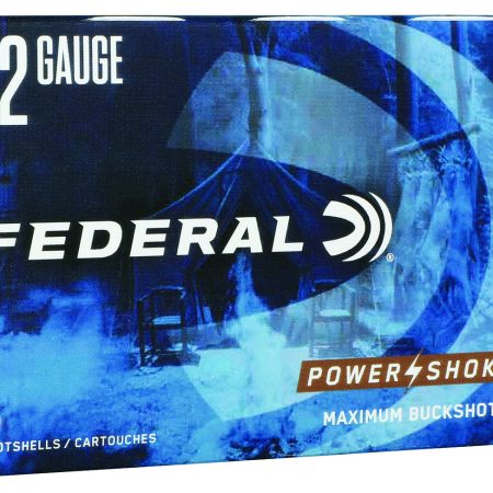 Federal F1271B Power-Shok Max Buck 12Gauge 2.75" 1BuckShot 5 Per Box/50 Case