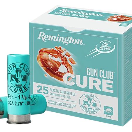 Remington Ammunition R20031 Gun Club Cure 12 Gauge 2.75" 1 1/8 oz 8 Shot 25 Per Box/ 10 Cs