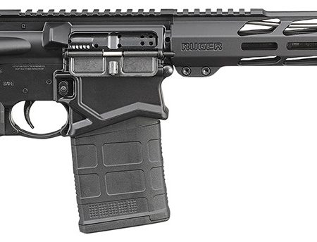 Ruger 5610 SFAR  308 Win 20+1 16.10" Black Steel Barrel, Black Hardcoat Anodize Picatinny Rail Aluminum Receiver, 15" M-LOK Handguard, Magpul SL Black Synthetic Stock, Black Magpul Grip, Right Hand