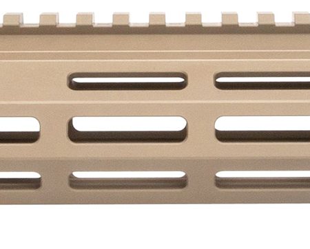 Geissele Automatics 051073S Super Modular Rail MK16 10.50" M-LOK, Desert Dirt Aluminum for AR Platform, Barrel Nut Included