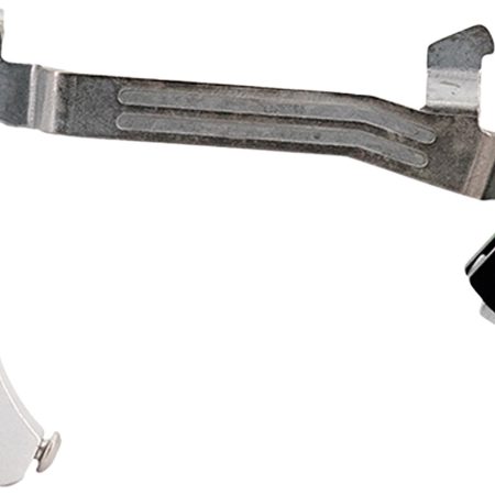 Timney Triggers ALPHAGLOCK5 Alpha Competition 9mm Luger/40 S&W/22 LR, Silver Straight Trigger, Compatible w/Glock Gen5 & Glock 44