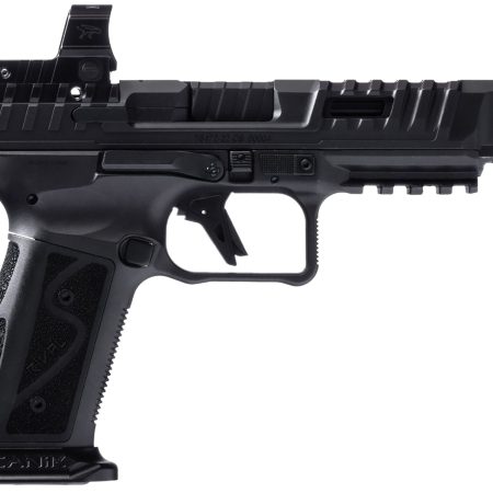 Canik HG7607N SFx Rival-S Full Size Frame 9mm Luger 18+1, 5" Black Steel Barrel, Dark Side Optic Ready/Serrated w/Ports Steel Slide, Steel Frame w/Picatinny Rail, MeCanik MO2 Red Dot, Ambidextrous