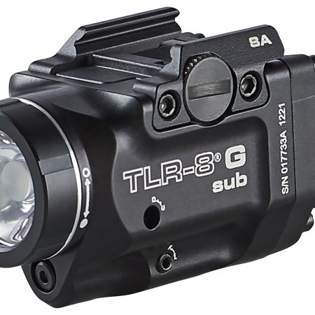Streamlight 69439 TRL-8 G Sub Gun Light with Green Laser  Black Anodized 500 Lumens White LED Springfield Armory Hellcat