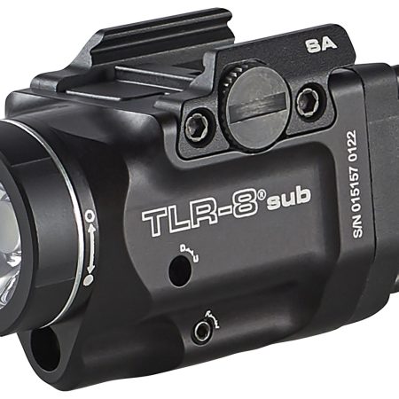 Streamlight 69419 TLR-8 Sub Gun Light with Red Laser  Black Anodized 500 Lumens White LED Springfield Armory Hellcat