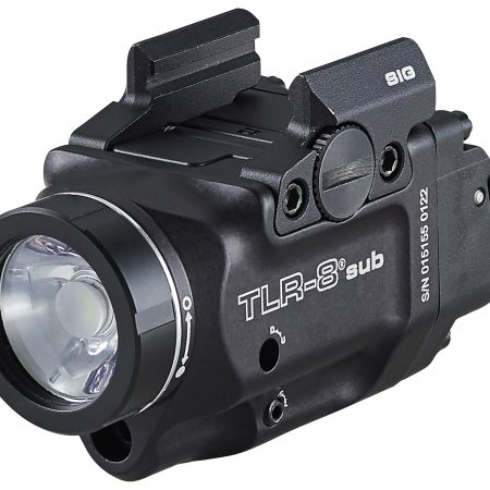 Streamlight 69417 TLR-8 Sub Gun Light with Red Laser  Black Anodized 500 Lumens White LED Sig Sauer P365