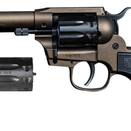 Diamondback DB0500A071 Sidekick  22 LR 22 WMR 9rd Shot 4.50" Midnight Bronze Midnight Bronze Zinc Alloy Midnight Bronze Cerakote Frame Black Cerakote Cylinder Black Polymer Grips