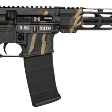 Diamondback DB1717K171 DB15  5.56x45mm NATO 30+1 16", Tiger Stripe Camo Rec, Black Magpul Carbine Stock & Grip