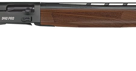 Mossberg 85154 940 Pro Full Size 12 Gauge Semi-Auto 3" 4+1 28" Matte Blued Vent Rib Barrel, Black Anodized Drilled & Tapped Stainless Steel Receiver, Adjustable Walnut Synthetic Stock, Right Hand