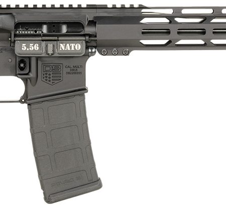 Diamondback DB1717K005 DB15  5.56x45mm NATO 30+1 16", Black, Magpul Carbine Stock & MOE Grip, 15" M-Lok Handgaurd