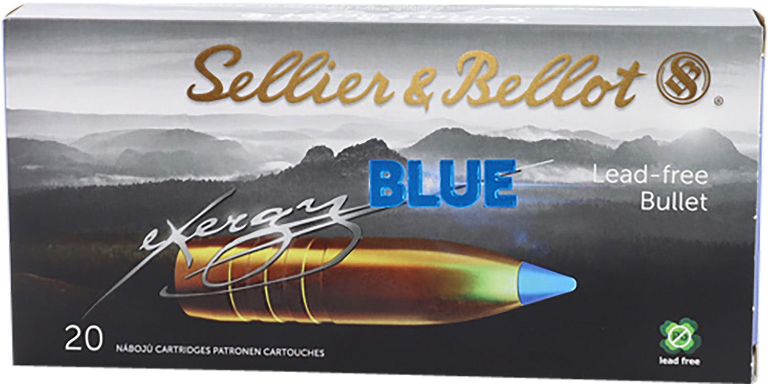 Sellier & Bellot SB308XB eXergy 308Win 110gr TAC EX Blue 20 Per Box/12 Case
