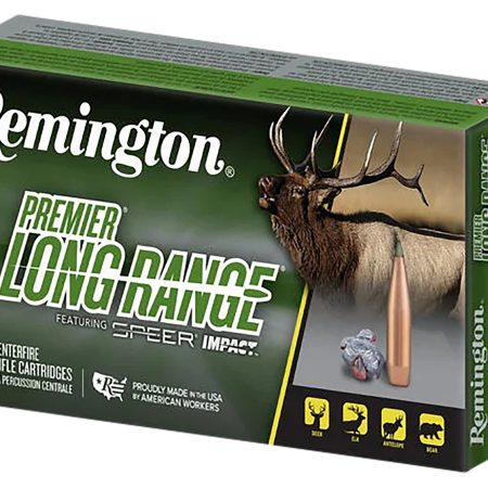 Remington Ammunition R21341 Premier Long Range 6.5 Creedmoor 140 gr Speer Impact 20 Per Box/ 10 Case
