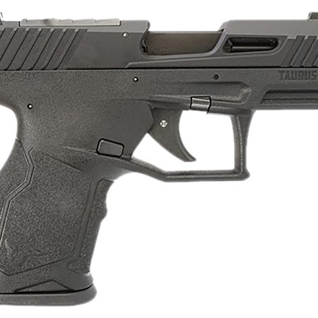 Taurus 1TX2223110 TX22C  Compact 22 LR 10+1 3.60" Matte Black Steel Barrel, Black Hard Coat Anodized Serrated Aluminum Slide, Black Polymer Frame w/Picatinny Rail Black Polymer Grips