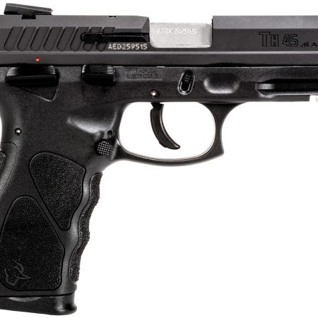 Taurus 1TH45041 TH  Full Size 45 ACP 13+1 4.27" Matte Stainless Steel Barrel, Matte Black Serrated Slide, Black Polymer Frame w/Picatinny Rail, Black Interchangeable Backstrap Grip Right Hand