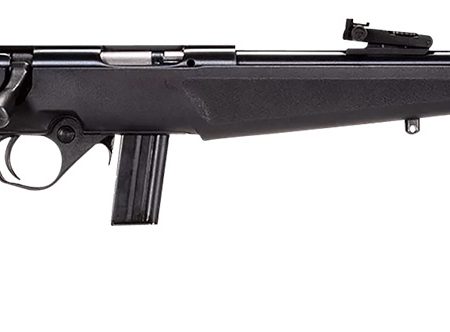 Rossi RB22L1611 RB22  Compact 22 LR 10+1, 16" Matte Black Button Rifled Free Floating Steel Barrel, Matte Black Stainless Steel Receiver, Black Monte Carlo Stock, Right Hand