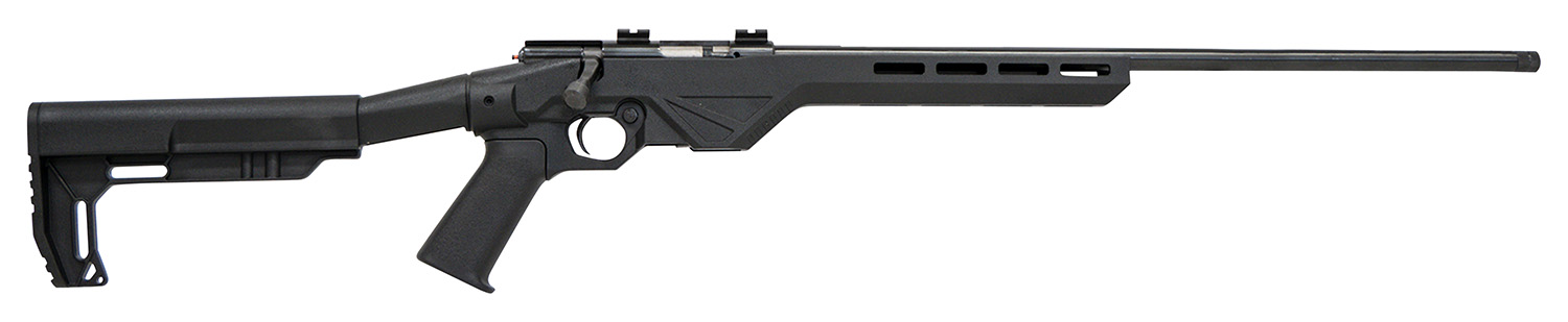 Citadel CIT22WMBLT Trakr 22 WMR 5+1 21" Blued Steel Threaded Barrel & Receiver, Lightweight Black Synthetic Stock