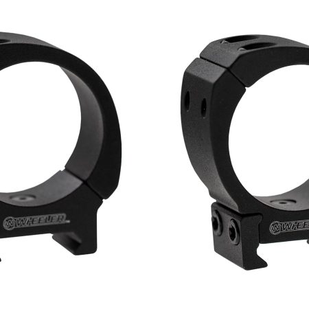 Wheeler 1133754 Sporter Scope Rings  Black 34mm Medium