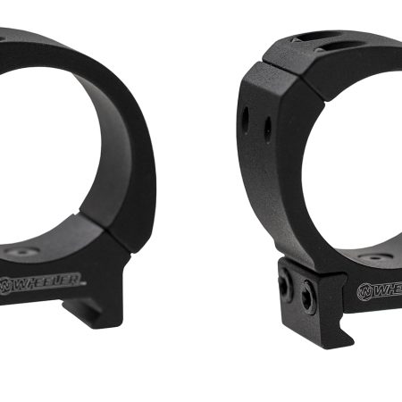 Wheeler 1133755 Sporter Scope Rings  Black 34mm High