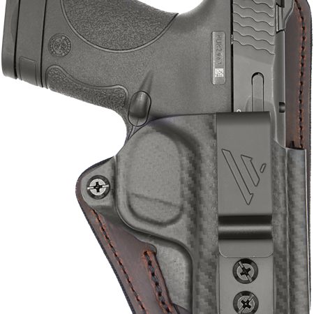 Versacarry CFC211SHD Comfort Flex Custom IWB Brown Polymer Belt Clip Fits S&W M&P Shield Right Hand