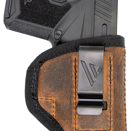 Versacarry RA2114 Ranger  IWB Size 04 Brown Leather Belt Clip