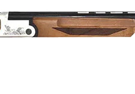 Iver Johnson Arms IJ60028LW28S IJ600 Lightweight Full Size 28 Gauge Break Open 3" 2rd 28" Black Over/Under Vent Rib Barrel, Silver Engraved Aluminum Receiver, Fixed Walnut Wood Stock, Ambidextrous