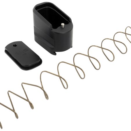 Shield Arms SAS15ME5BLK Magazine Extension  5rd Compatible w/ Shield Arms S15 Magazine, Black Anodized Aluminum