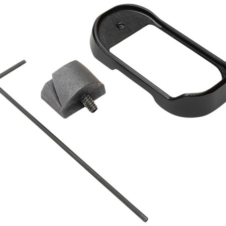 Shield Arms G43X48MAGWELLBLK Magwell  Compatible w/Glock 43X/48, Black Anodized Aluminum