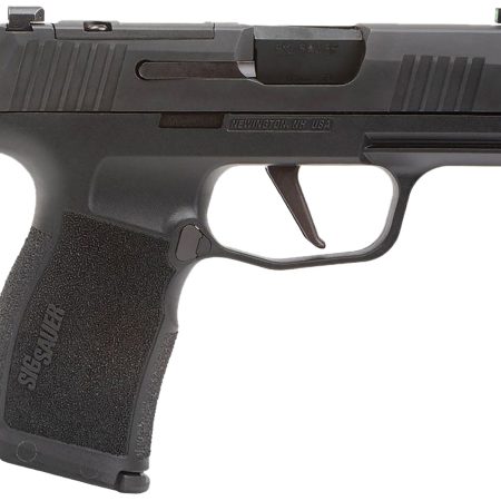 Sig Sauer 365X9BXR3PMS10 P365X  Micro-Compact 9mm Luger 10+1 3.10" Black Steel Barrel, Black Nitron Optic Ready/Serrated Slide & Frame w/Sig Rail, Black Polymer Grips, Right Hand