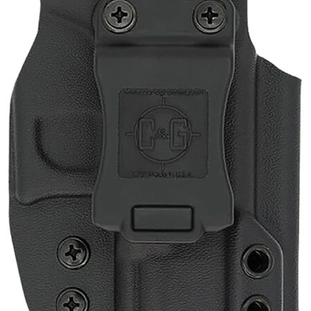 C&G Holsters 0526100 Covert  IWB Black Kydex Belt Clip Fits S&W Shield 9/40