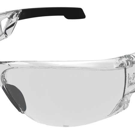 Mechanix Wear VNS10AABU Type-N  OSFA Clear Lens Anti-Scratch Black Frame