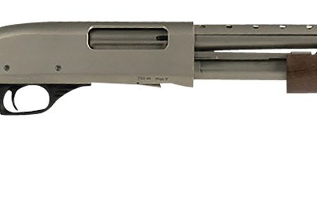 Tokarev USA 21000409 TX3  12 Gauge 18.50" 3" 5+1, Nickel Metal Finish, Turkish Walnut Stock, Fiber Optic & Ghost Ring Sight (Accepts Mossberg 590 Furniture)