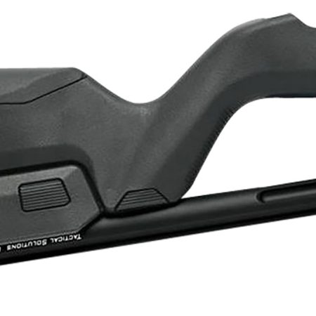Tactical Solutions TDCMBBBLK X-Ring Takedown Barrel and Stock Combo 22 LR 16.50" Matte Black Fluted & Threaded with Fiber Optic Sight, Black Magpul Backpacker Stock Fits Ruger 10/22 Takedown