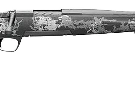 Browning 035585299 X-Bolt Pro SPR 6.8 Western 3+1 20" Steel Fluted Sporter Barrel, Carbon Gray Elite Cerakote Steel Receiver, Carbon Fiber with Black & Gray Splatter Stock, Right Hand