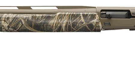 Winchester Repeating Arms 511310291 SX4 Hybrid Hunter 12 Gauge 3.5" Chamber 4+1 2.75" 26", FDE Cerakote Rec/Barrel, Mossy Oak Shadow Grass Habitat Furniture, Fiber Optic Front Sight Left Hand