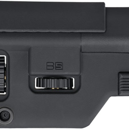 B5 Systems  Precision  Black Synthetic Adjustable with Cheek Riser Fits AR-Platform
