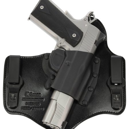 Galco KT870RB KingTuk Deluxe IWB Black Kydex/Leather UniClip Fits Sig P365/XL/5X Right Hand