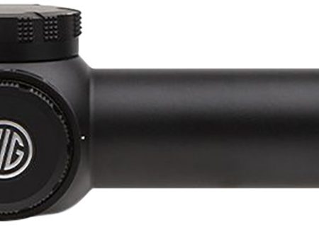 Sig Sauer Electro-Optics SOEBDX61101 Easy6 BDX Black 1-6x 24mm 30mm Tube Illuminated BDX-R2 Digital w/194 LEDs Reticle Features Ballistic Data Xchange