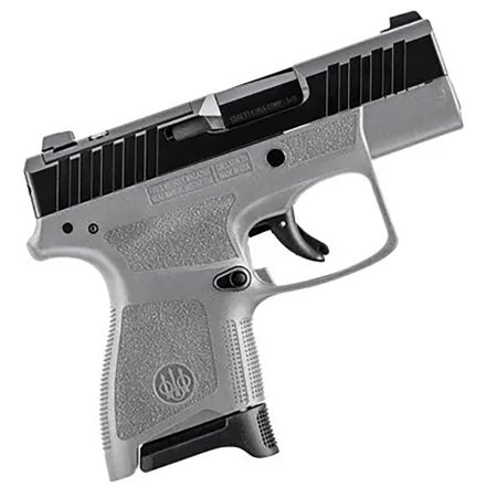 Beretta USA JAXN9268A1 APX A1 Carry Micro-Compact Frame 9mm Luger 8+1 3" Blued Steel Barrel, Black Serrated Steel Slide, Wolf Gray Polymer Frame, Polymer Grip