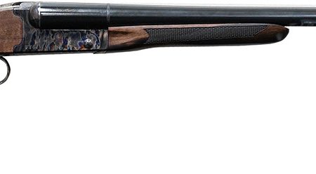 Pointer FT61228HT Side By Side  12 Gauge 3" 2rd 28" Blued Barrel, Color Case Hardened Rec, Fixed Walnut Stock, Bead Sight, 5 Chokes