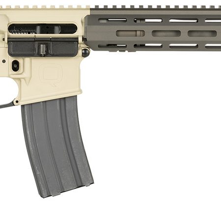 Q LLC SW55616INRIFLE Sugar Weasel  5.56x45mm NATO 30+1 16", FDE Rec, Gray Furniture, Magpul SL-K Stock, Cherry Bomb Muzzle Brake, Ambi Safety & Charging Handle